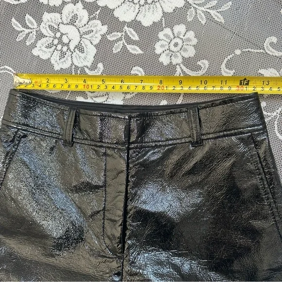 Aritzia Babaton The New Command Pant in Black Gloss Sz 2 - Picture 9 of 11